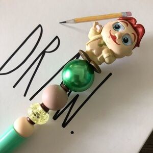 Disney Doorables: The Princess & the Frog: Eli "Big Daddy"  handmade beaded pen